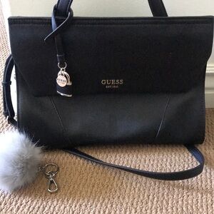 New Guess faux leather satchel